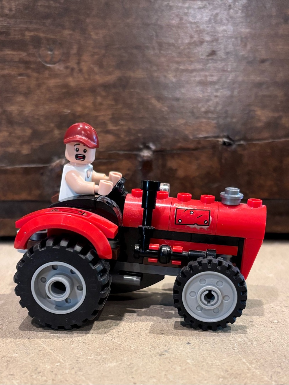 LEGO Farmer and Tractor from the Batman: Scarecrow Harvest of Fear 76054